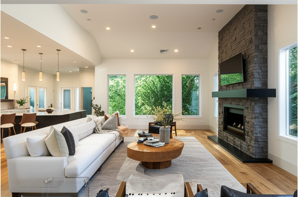 Living room remodel