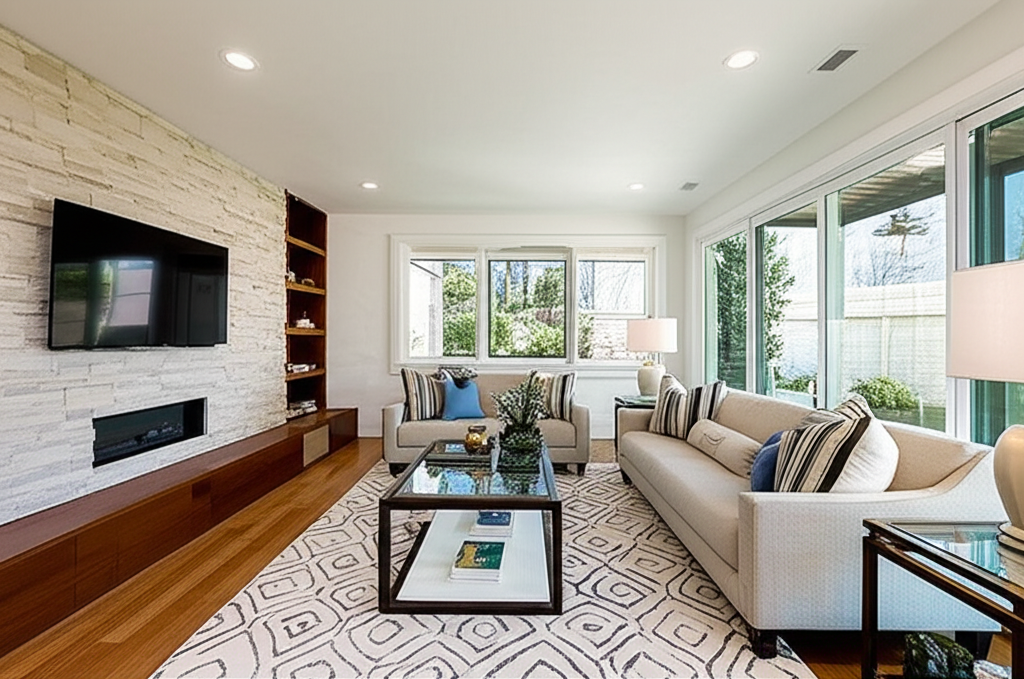 Living room remodel