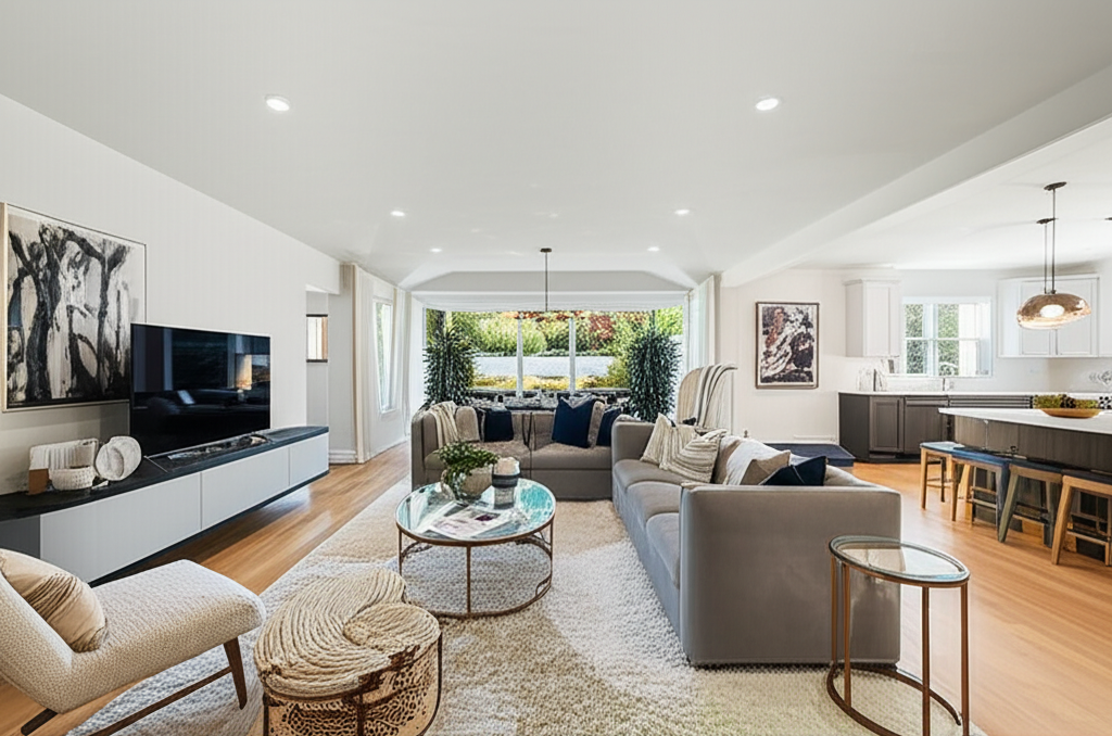 Living room remodel