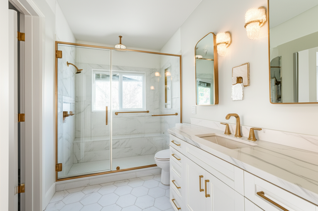 Master bathroom remodel