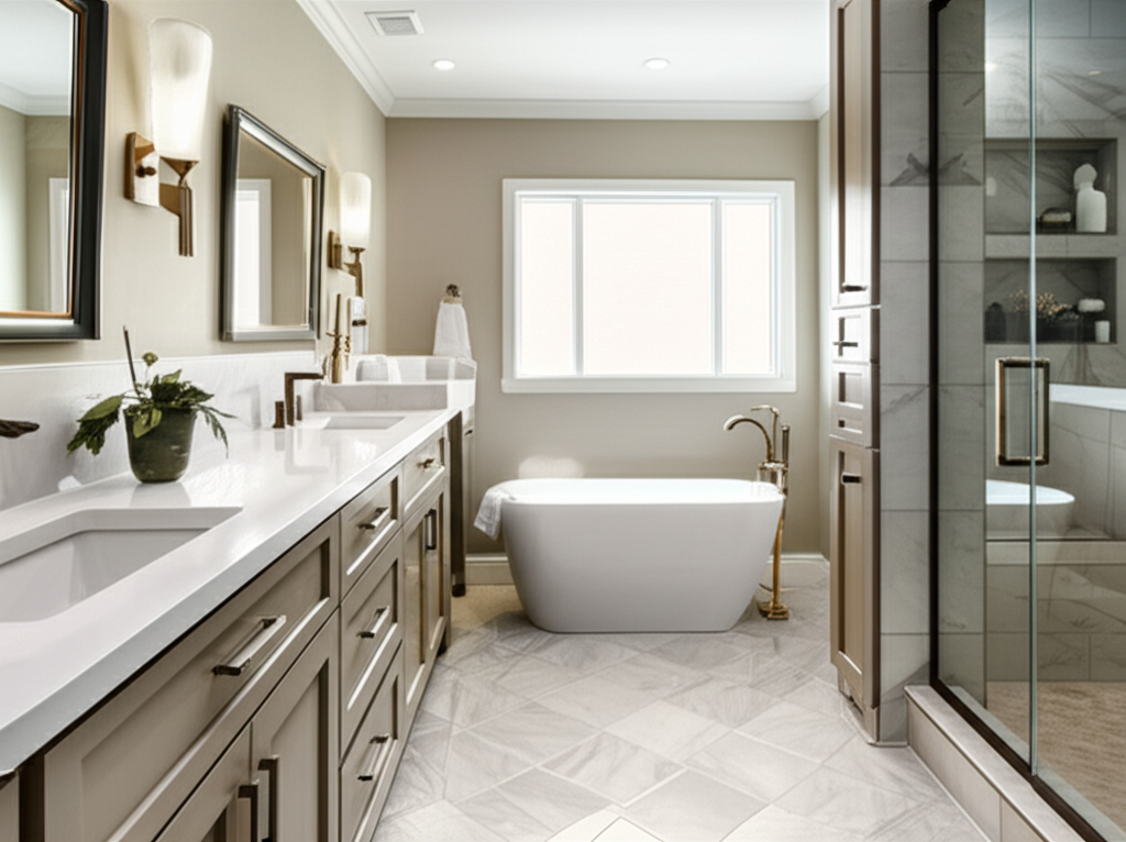 Master bathroom remodel