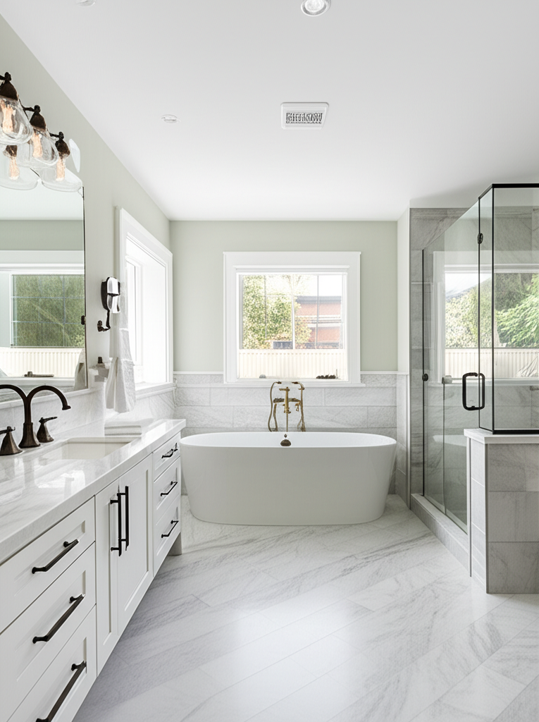 Master bathroom remodel