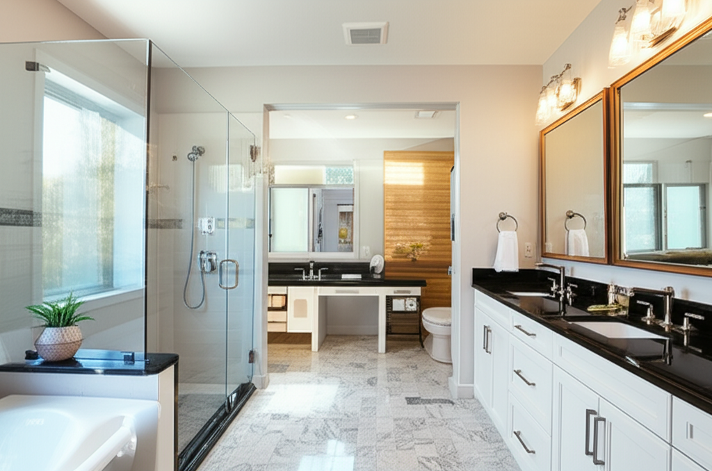 Master bathroom remodel