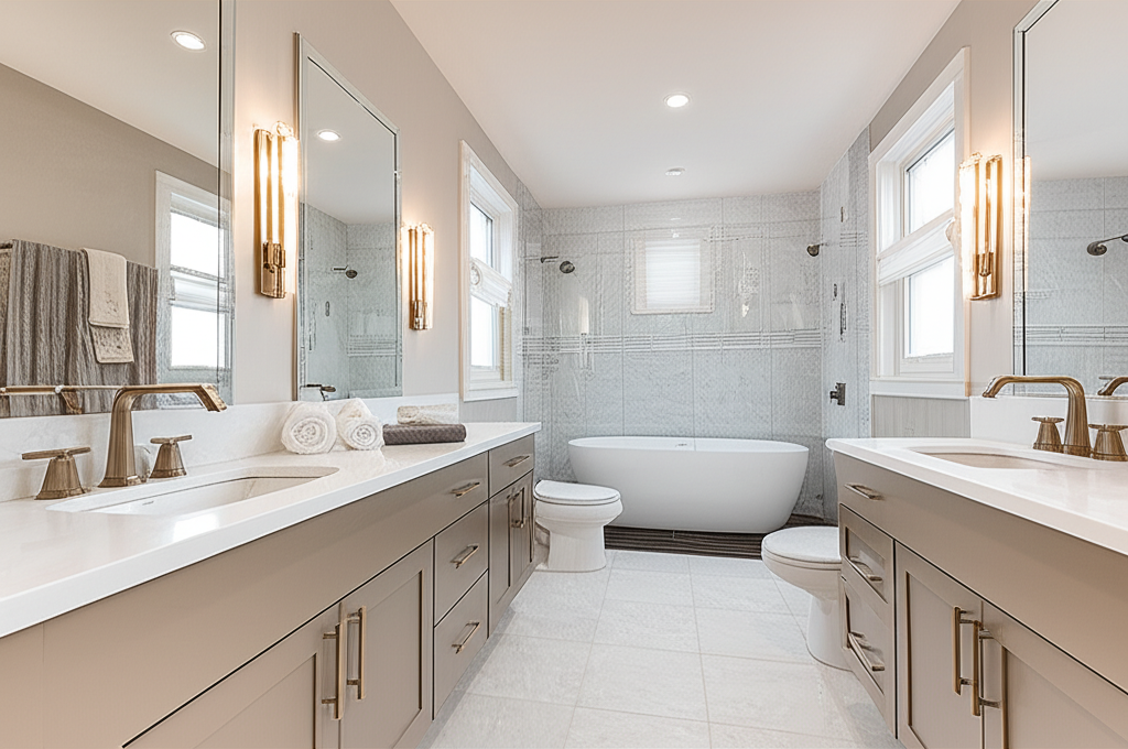 Master bathroom remodel