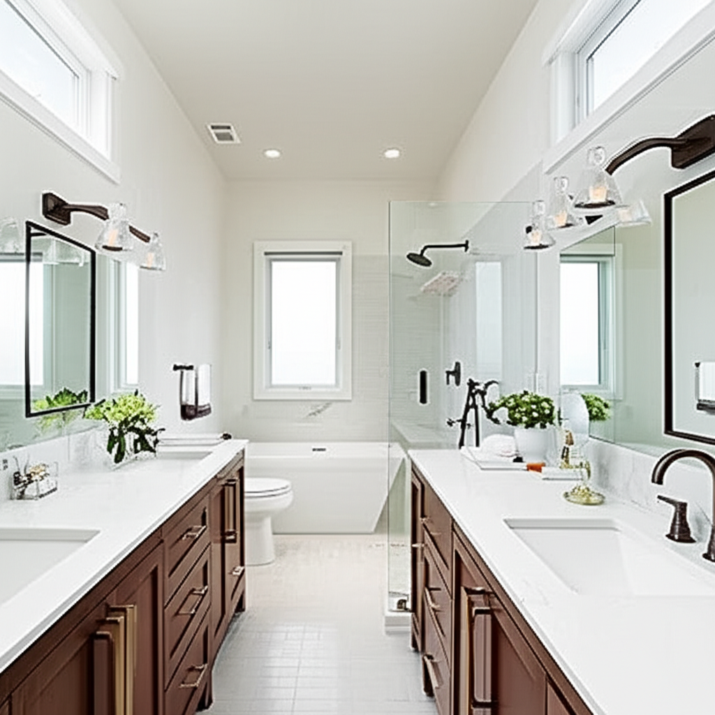 Master bathroom remodel