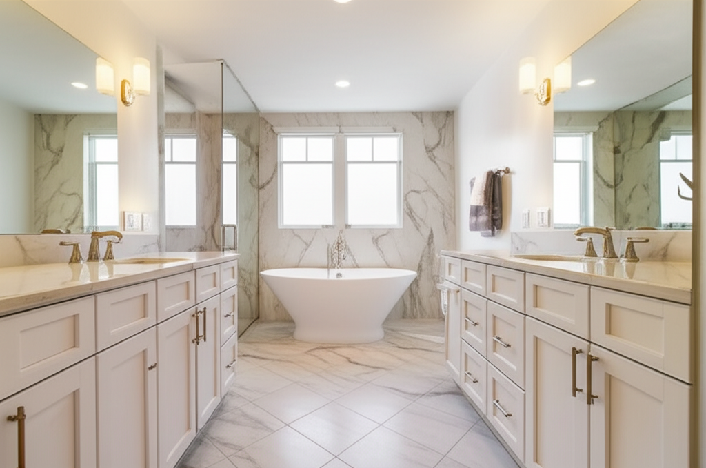 Master bathroom remodel