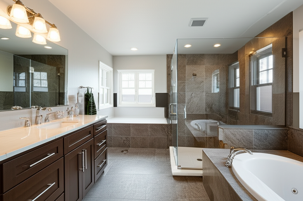 Master bathroom remodel