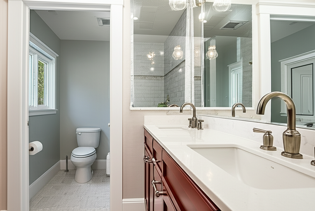 Master bathroom remodel