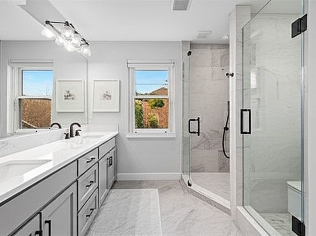 Master bathroom remodel
