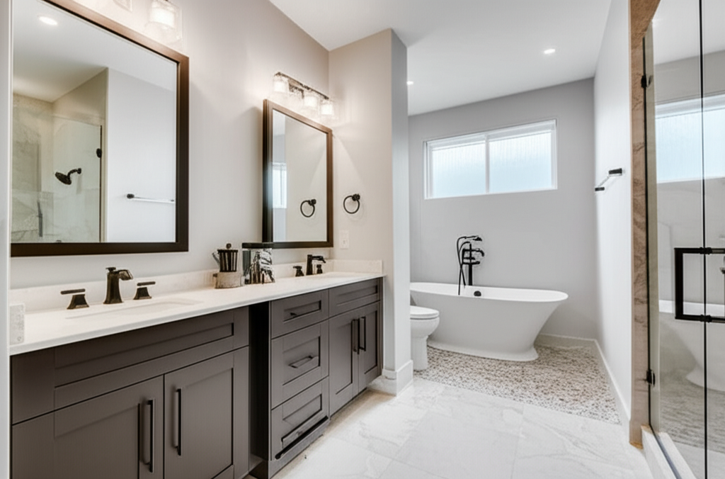 Master bathroom remodel