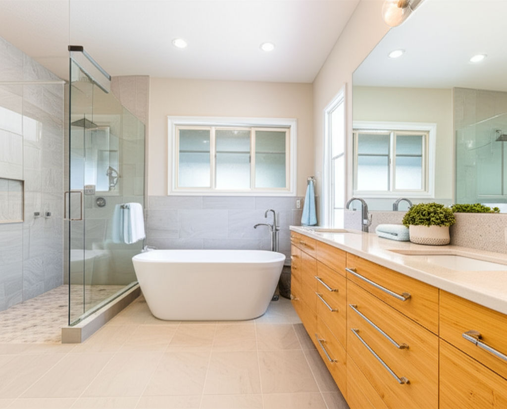 Master bathroom remodel