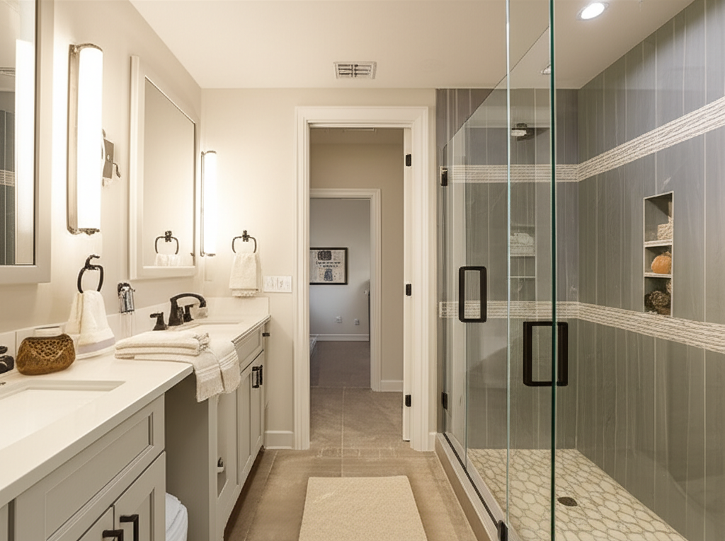 Master bathroom remodel