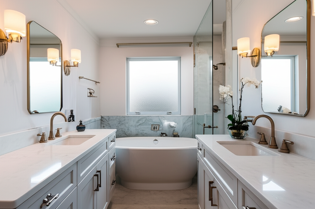 Master bathroom remodel